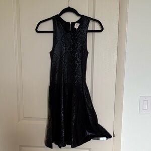 Parker Black Textured Sleeveless Top